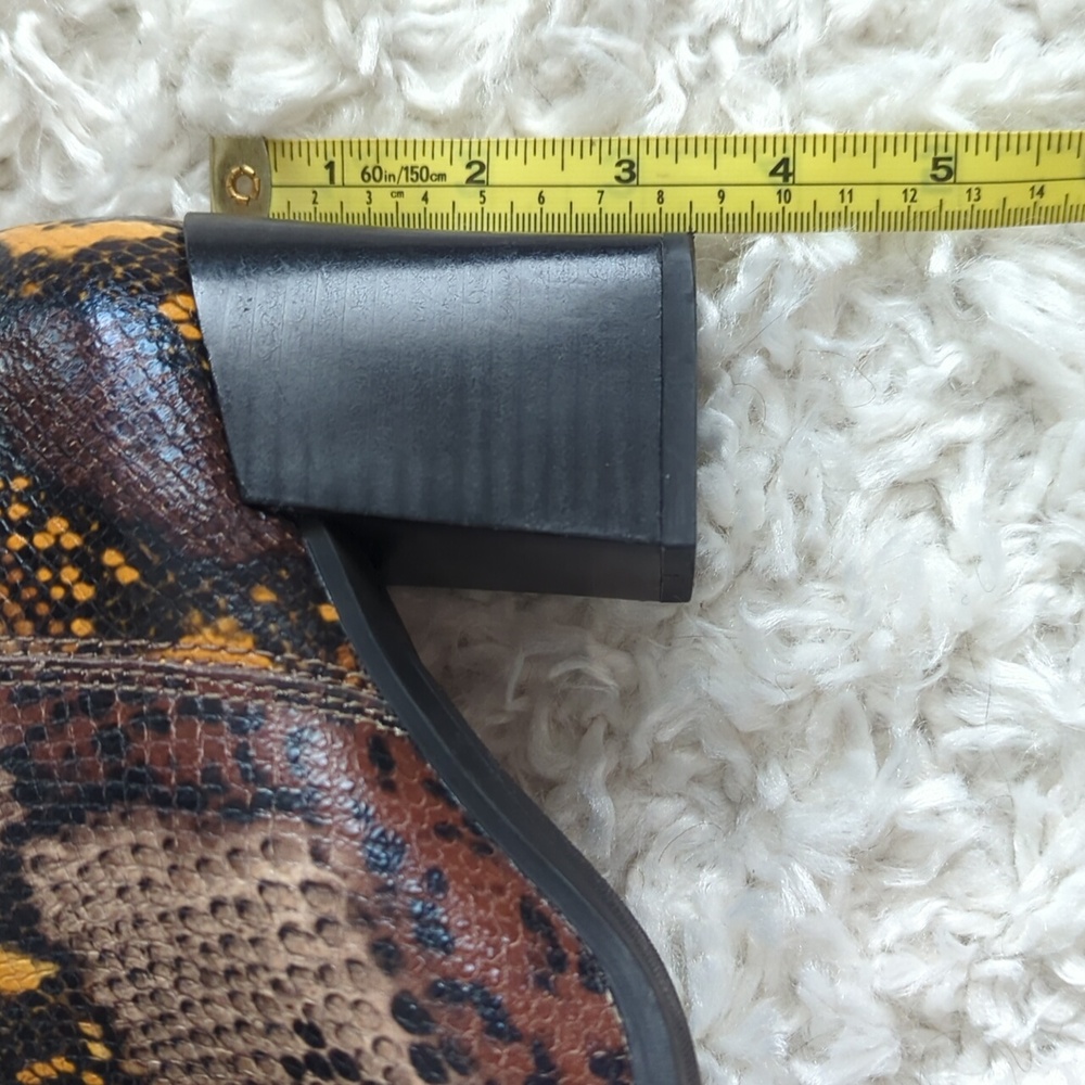 Franco Sarto Generous snake bootie - Picture 8 of 9